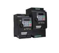 1PCS AC VFD 1-phase 220V/3Ph 380V input to 3ph output 220V/380V 0.75/1.5/2.2/4/5.5KWfrequency converter inverter for control motor(5.5KW 380V 3PH-3PH)