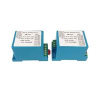 1pcs AC Voltage Transmitter Three Phase 4-wires 4-20mA 0-10V Output AC0-600V Voltage Sensor DC12V 24V 220V Power Supply Transducer(0-20mA,3PH AC0-500V_3PHASE 4 WIRE_AC DC 220V)