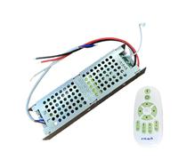 1PCS AC110V-220V 18W-108W-150W Output 24V 2.4G Remote Control LED Driver Power Supply For Dual Color LED Strip Dimming Color Changing(150W,AC 110V With Remote)