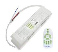 1PCS AC110V-220V 18W-108W-150W Output 24V 2.4G Remote Control LED Driver Power Supply For Dual Color LED Strip Dimming Color Changing(80-108W,AC 220V With Remote)