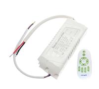 1PCS AC110V-220V 18W-108W-150W Output 24V 2.4G Remote Control LED Driver Power Supply For Dual Color LED Strip Dimming Color Changing(18-36W,AC 220V With Remote)
