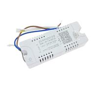 1pcs AC220V 2.4G RF Remote Control Intelligent LED Driver 18-40W 36-50W 40-60W 50-72W X2 X4 X6 X8 240mA Dimming(3Pin-18-40Wx2,Without Remote)