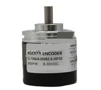 1pcs ACT38A / 6-500BZ-8-30FG2 rotary encoder 500 solid shaft 6mm