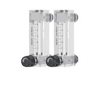 1pcs Adjustable Acrylic Air Flow Meter LZM-6T Panel Mount Float Rotameter Gas Controller Variable Area Flowmeter(Gas 0.04-0.4m3-h)