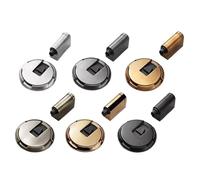 1PCS Adjustable Alloy Door Stop Punch-Free Strong Magnetic Anti-Collision Door Stopper(C)