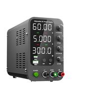 1Pcs Adjustable DC power supply 30V 10A adjustable desktop power supply adjustable laboratory power supply 110V~220V adjustable volta(60A5V-300W,110V US)