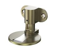 1Pcs Adjustable Door Stop Punch-Free Anti-Collision Stopper Invisible Bathroom Floor for Living Rooms, Bedrooms(Green Bronze)