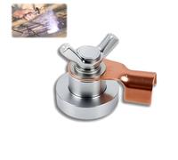 1Pcs Adjustable Welding Magnetic Grounding Clamp - Heavy Duty Welding Support Clamp Tool with Strong Suction for Metal Welding, Poles, Railings, Beams and Structural Steel Fabrication