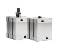 1pcs ADN100*5/10/15/20/25/30/45/50/80 Male Female Double Action Smal Air Pneumatic Cylinder(ADN100x35,Internal Thread)