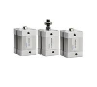 1pcs ADN25*10/15/20/25/30/45/50/80-A-P-A Male Female Double Action ADN Smal Lsquare Air Pneumatic Cylinder(ADN25x10,Internal Thread)