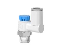 1PCS Air Pneumatic Fittings AS Universal Throttle Speed Control Valve Push Lock Type(AS1301F-M5-04A)