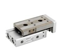 1PCS Air Slide Table MXQL Dual Rod Rail air Pneumatic Cylinder bore 6 8 12 16 20 25mm Stroke 10 30 40 50mm 75 mm(MXQ6L,30mm Stroke)