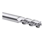1PCS Aluminium Copper 3 Flute Cutting 75L 100L 150L HRC55 CNC Router Tungsten Steel Sprial Bit Milling Cutter End Mill(14x40xD14x100)
