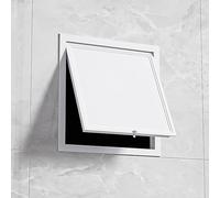 1pcs Aluminium Flush Mount Access Panel - Fir Attic Access Door for Plumbing Inspection - Ceiling Inspection Port(White,35x35cm)