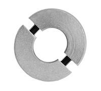 1Pcs Aluminum Alloy Fixed Locking Limit Ring - Double Split Shaft Collar for 6-18mm Diameter with Screws(15mm)