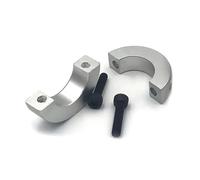1Pcs Aluminum Alloy Fixed Locking Limit Ring - Double Split Shaft Collar for 6-20mm Diameter with Screws(16mm)