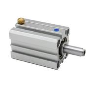 1pcs Aluminum Alloy Single Acting Pneumatic Cylinder STA50 Series - Compact Devise with 5-50mm Stroke and 5-40mm Bore(50x15mm)
