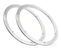 1pcs,Aluminum Alloy Turntable Track，Table Turntable，Swivel Plate Hardware ，Silver，Round，Silent Ball Bearing(600mm (24 inches))