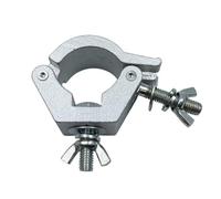 1Pcs Aluminum Clamp OD 28-35mm 48-50mm 55-60mm Pipe Clamp Stage Light O-Hook for Truss System DJ Rigging Hardware Hanger Scaffolding(OD 28-35mm S)