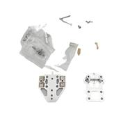 1pcs Aluminum CNC Metal CNC Tap Hardware Kit Silver/black Anodized For MGN9H Micron + For Salad Fork FOR Vo-ron 0.2 3D Printer(Silver1)