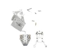 1pcs Aluminum CNC Metal CNC Tap Hardware Kit Silver/black Anodized For MGN9H Micron + For Salad Fork FOR Vo-ron 0.2 3D Printer(Silver2)