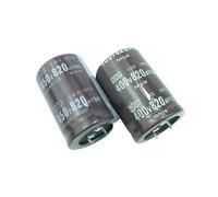 1PCS aluminum electrolytic capacitor machine inverter frequency converter capacitor 450V820UF-30X50mm IDGTTLDF