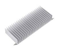 1pcs Aluminum Heatsink Cooling Module, Cooling Radiator Chip, 150mm 24 Teeth for High Power LED Amplifier Transistor 5.9x2.32x0.98 Inch
