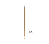 1PCS Aluminum Tunisian Afghan Crochet Hook 10 6 Inch for Crafting Small Projects (6.0mm)