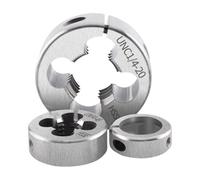 1PCS American HSSE Adjustable AR-D Round Dies UNC UNF UNS 0-80 2-64 4-48 8-36 10-28 12-28 1/2 5/16 3/8 1/4 Fine Threading Die(UNF1I2-28)