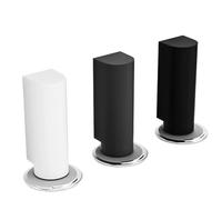 1pcs Anti-Collision Door Stopper Ultra-Thin Extremely Narrow Strong Magnetic Blocking Door Artifact(Black)