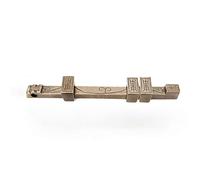 1pcs Antique Brass Barrel Bolt Latch - Durable Slide Lock for Doors, Cabinets, and Windows -with Brushed Finish(56cm)