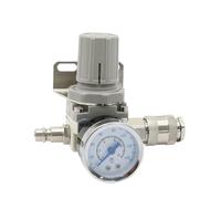 1pcs AR2000-02 AR3000-03 AR4000-04 Pneumatic Compressed Air Compressor Pressure Regulator Relief Valve 1/4" 3/8" 1/2"(AR2000-02 SMPM20)