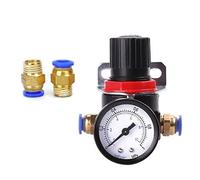 1PCS AR2000 1/4'' Air Pressure Regulator Control Compressor Pump Gas Regulating Treatment Units(AR with PC 16mm)