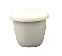 1pcs Arc-Shaped Corundum Alumina Crucible 5ml 10ml 15ml 200ml - Industrial Melting Mould with Lid for Metals, Glass, Ceramics(Model14)