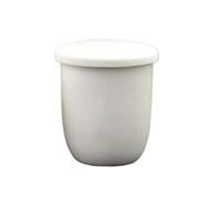 1pcs Arc-Shaped Corundum Alumina Crucible 5ml 10ml 15ml 200ml - Reusable Industrial Melting Mould with Lid(Model9)