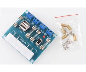 1PCS ATX Power Adapter Board HU-M28 with USB Interface and Fixed Copper Pillar