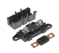 1PCS Auto Fuse Holder/ANM Bolt-on Blade Fuse Holder Flat Type Fuse 30A50A 60A 70A 80A 100A 125A 175A 200A 225A -500A Protected circuits (Color : Holder, Size : 250A)