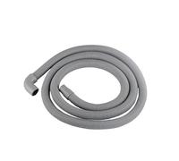 1pcs Automatic Drum Washing Machine Drain Pipe Elbow Straight Head Hose Universal(2m straight head)