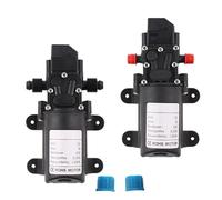 1pcs Automatic Flow Switch 5L/Min DC12V 60W 130PSI AUTO Diaphragm Water Pump Small Safe High Pressure Self Priming Pumps(60W A)