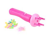1pcs Automatic Hair Braiding Tool, Electric Hair Twister Tool Automatic Twist Styling Braid Hair Braider, Portable Electric DIY Hairstyle Braider Tool,Pink
