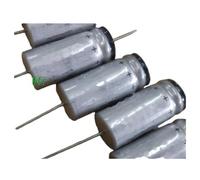 1pcs Axial electrolytic capacitor capacitor 350v10uF 106 10UF Swedish axial fever electrolysis 124 series
