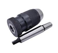 1pcs B10 B12 B16 B18 B22 Self-Tightening Chuck MT1 MT2 MT3 MT4 Morse Chuck Lathe CNC Machine Taper Shank Connecting Rod(MT2-B16(1-16mm))