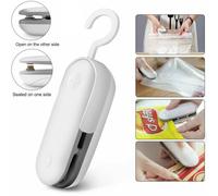 1Pcs Bag Sealer Portable 2 in 1 Heat Bag Sealer and Cutter, Mini Sealing Machine