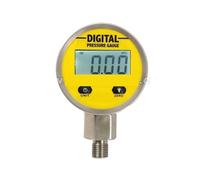 1pcs Battery-powered 304SS 4 1% FS Digtial Pressure Gauge