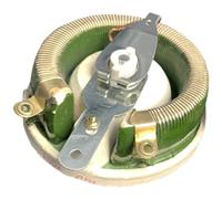 1PCS BC1 Circular Disk Resistor 200W 300W 500W 1 2 5 10 20 100 150 200 300 500 Ohms 1K 2K 3K Adjustable Wire Wound Resistor(200W 2 Ohm 106X54mm)