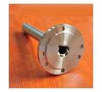 1PCS Bead Lathe Flange Spindle K11 K12 K72 Homemade Lathe 80 Chuck 100 Chuck 16mm-19mm Through Hole Shaft(Type4)