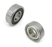 1pcs Bearing R4 R4ZZ R4Z R4RS R4-2RS 1/4x5/8x0.196 inch 6.35X15.875X4.978 Ball Bearings Single Row Deep Groove Ball Bearings(R4ZZ)