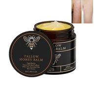 1Pcs Beef Tallow Skincare Balm: Unscented Face Cream & Body Lotion for Dry Skin,Deep Hydration Nourishing Moisturiser,Fast-Absorbing Tallow and Honey Formula,Soothing & Skin-Restoring Care,Mild