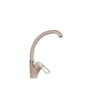 1PCS Beige with Polka dot Basin Single Handle hot and Cold Mixer Hanging Bathroom Sink countertop Soft(Beige with dots B)