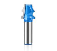 1pcs Bevel and Bead Wainscoting Router Bit 12mm 1/2 Inch Shank Single Bead Straight Router Bit Convex R Router Bit Woodworking Tool(12.7X22.2mm)(12X22.2mm)